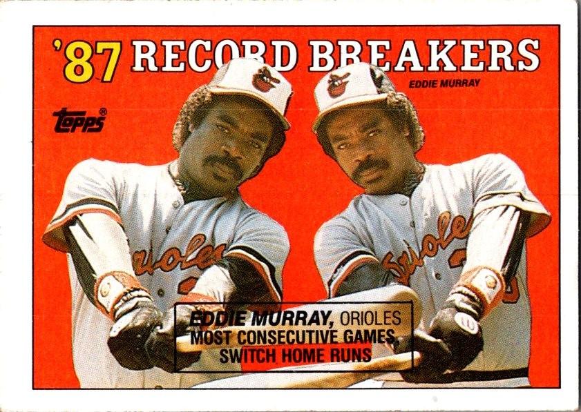 1988 Topps Eddie Murray [Caption] #4 card