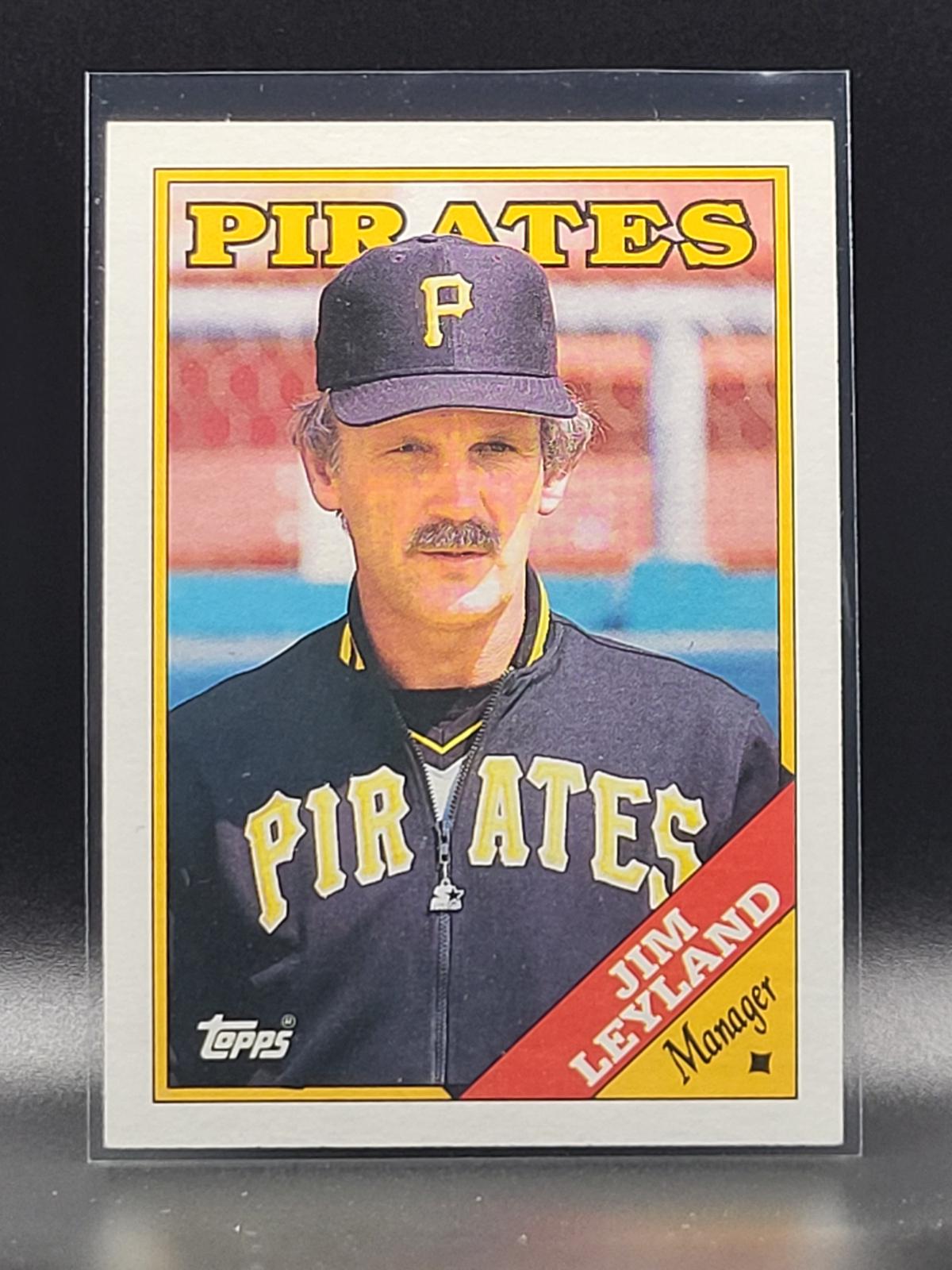 1988 Topps Jim Leyland #624 card