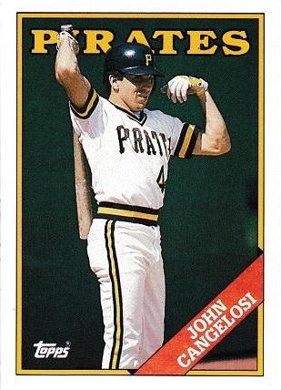 1988 Topps John Cangelosi #506 card