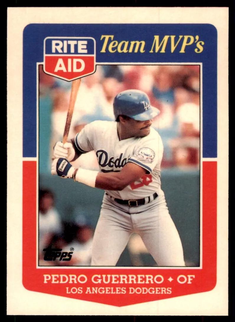 1988 Topps Rite-Aid Team MVP's Pedro Guerrero #5 card
