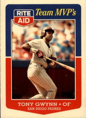 1988 Topps Rite-Aid Team MVP's Tony Gwynn #11 card