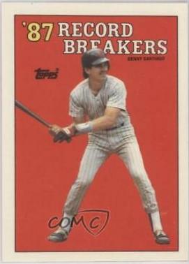 1988 Topps Tiffany Benito Santiago #7 card