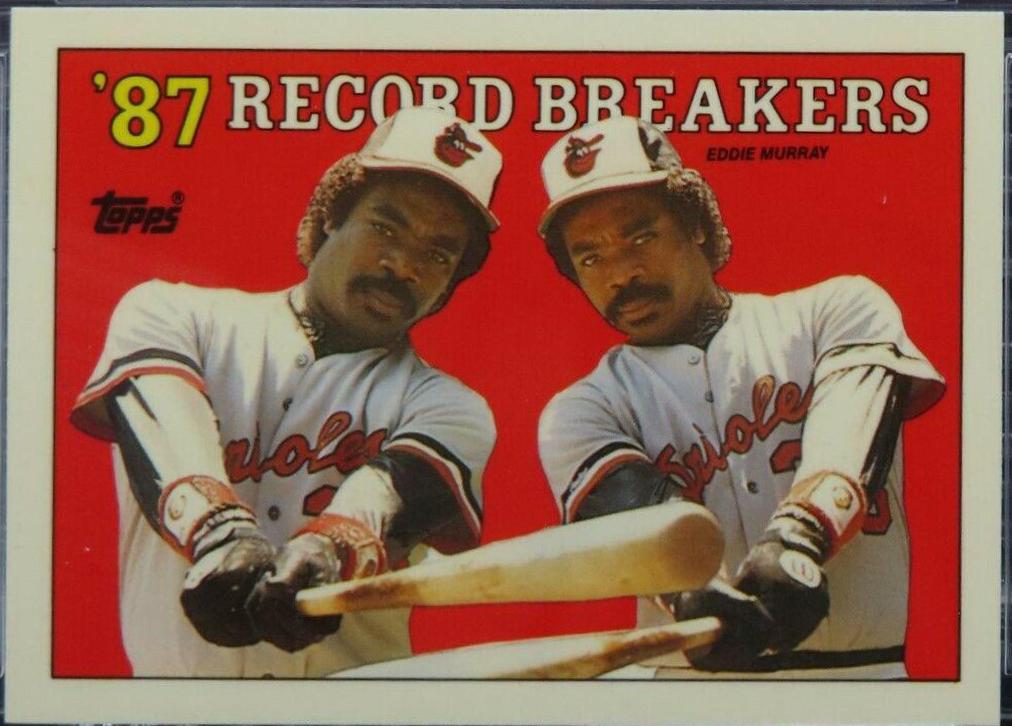1988 Topps Tiffany Eddie Murray [No Caption on Front] #4 card