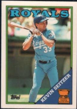 1988 Topps Tiffany Kevin Seitzer #275 card