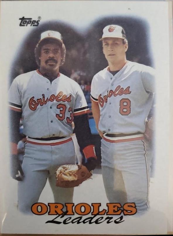 1988 Topps Tiffany Orioles Leaders #51 card