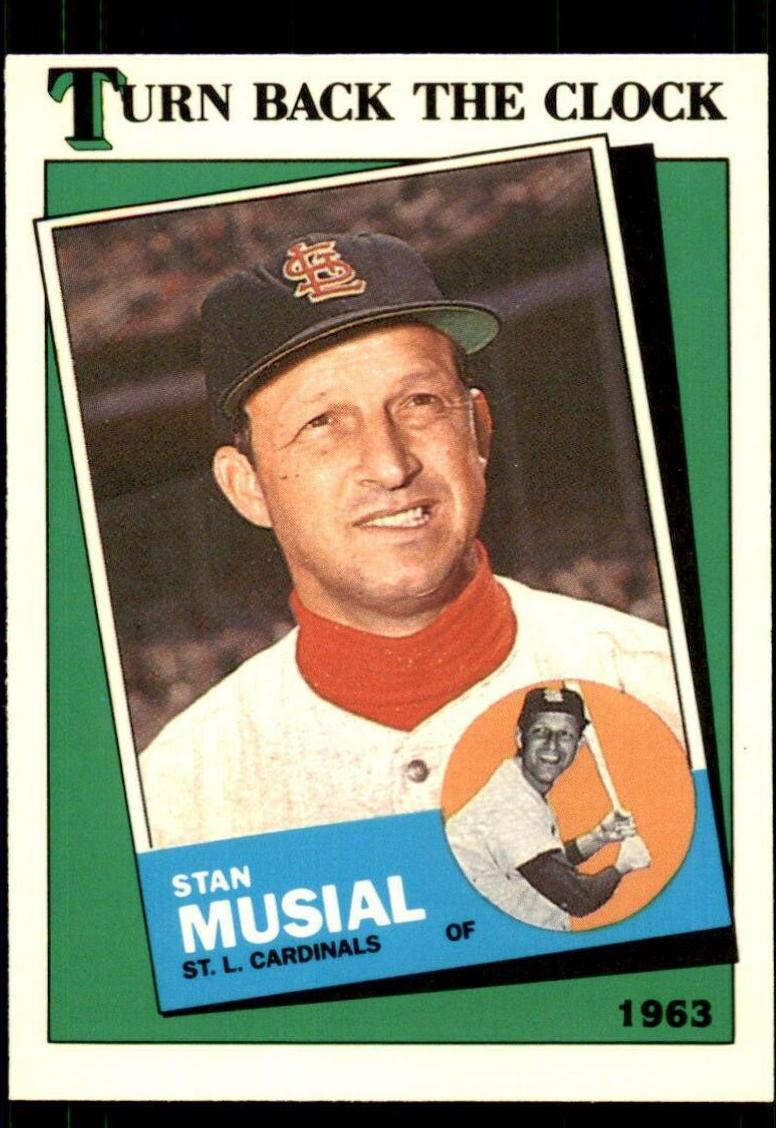 1988 Topps Tiffany Stan Musial #665 card