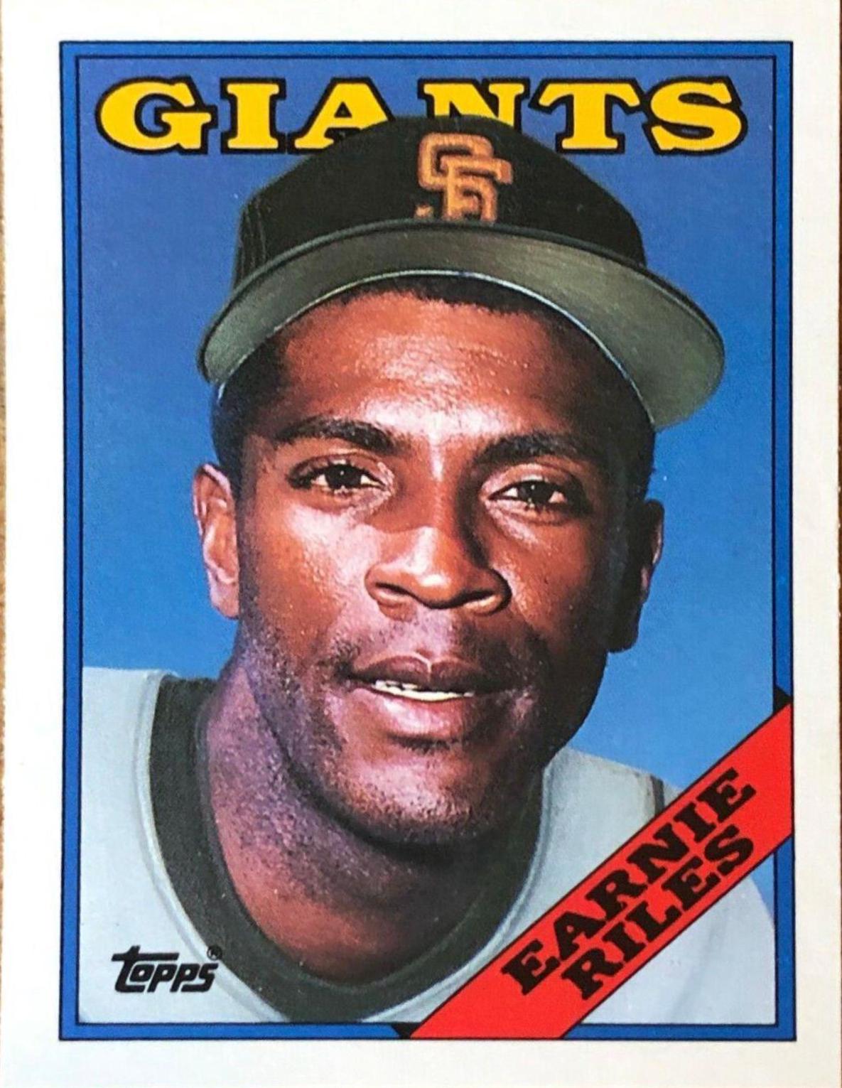 1988 Topps Traded Earnie Riles #93T card