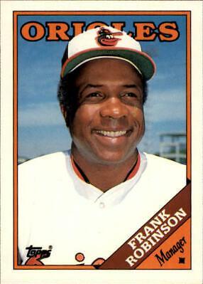 1988 Topps Traded Frank Robinson #96T card