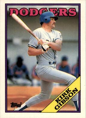 1988 Topps Traded Kirk Gibson #40T card