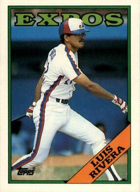 1988 Topps Traded Luis Rivera #94T card