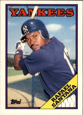 1988 Topps Traded Rafael Santana #101T card