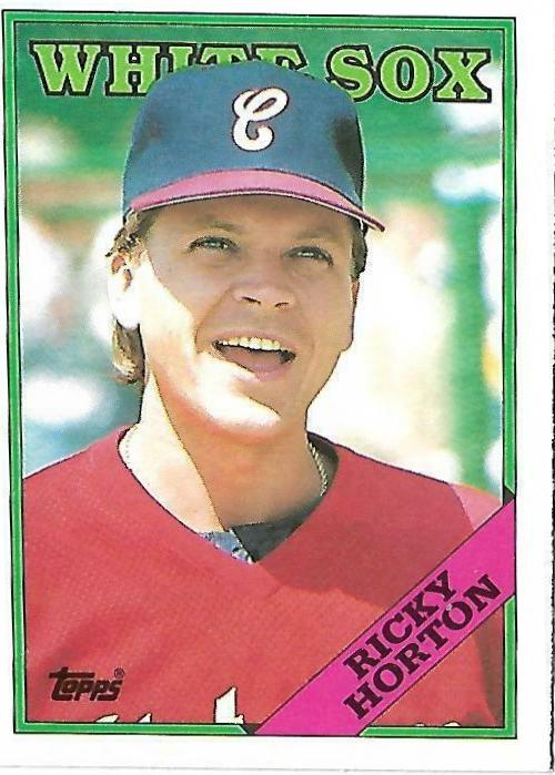 1988 Topps Traded Ricky Horton #51T card
