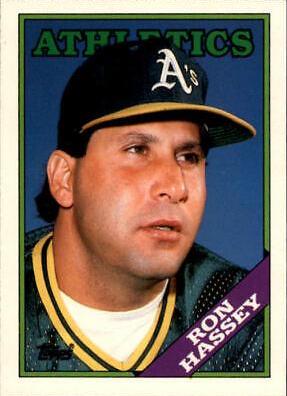 1988 Topps Traded Ron Hassey #46T card