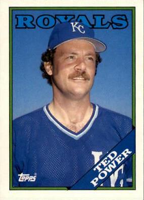 1988 Topps Traded Ted Power #89T card