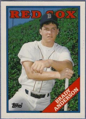1988 Topps Traded Tiffany Brady Anderson #5T card