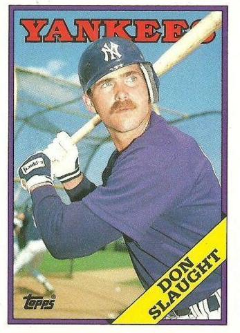 1988 Topps Traded Tiffany Don Slaught #108T card