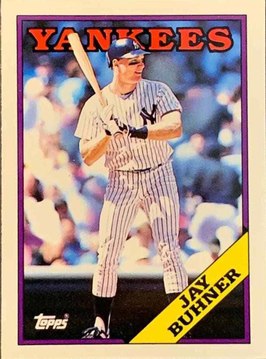 1988 Topps Traded Tiffany Jay Buhner #21T card