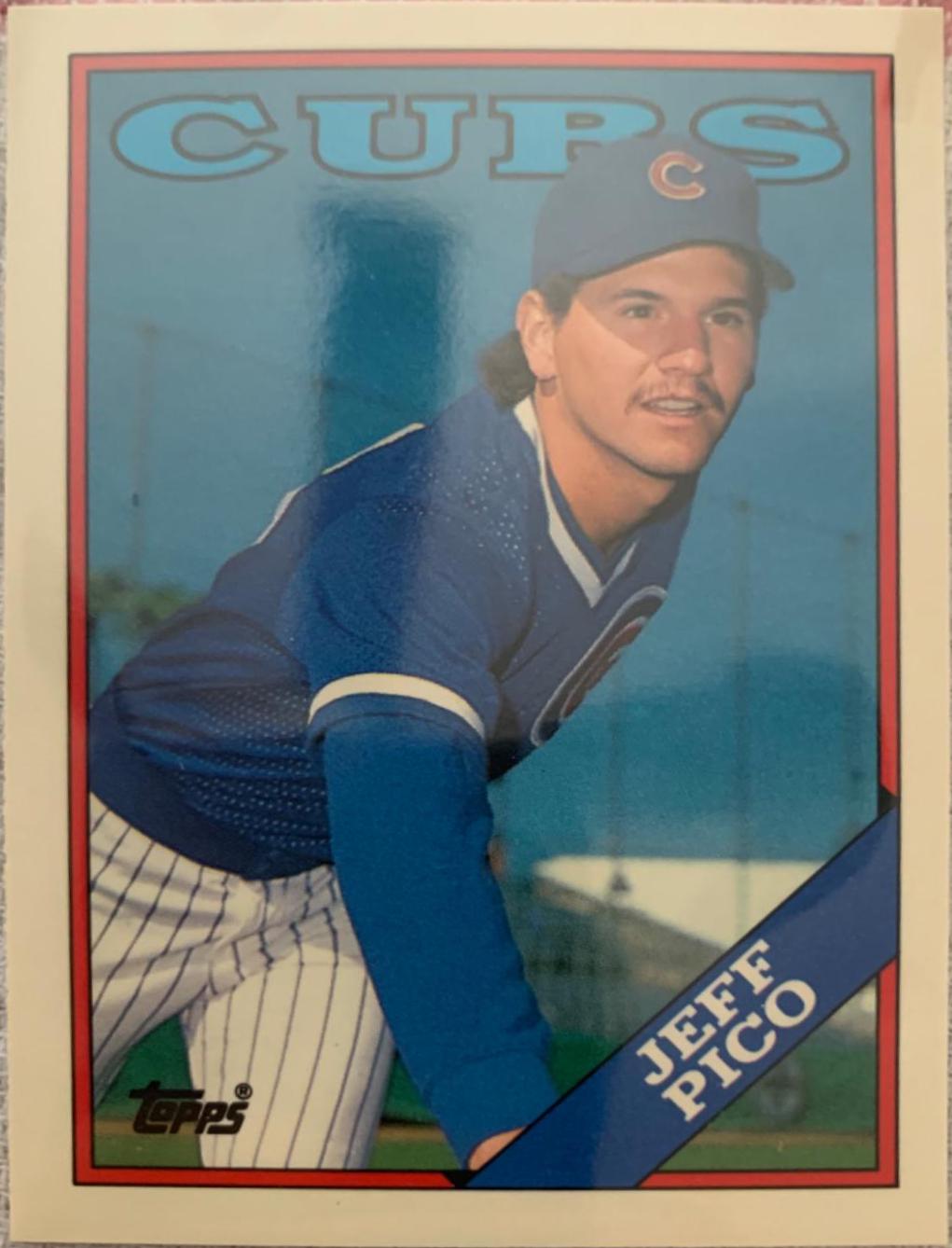 1988 Topps Traded Tiffany Jeff Pico #87T card