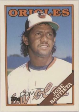 1988 Topps Traded Tiffany Jose Bautista #10T card