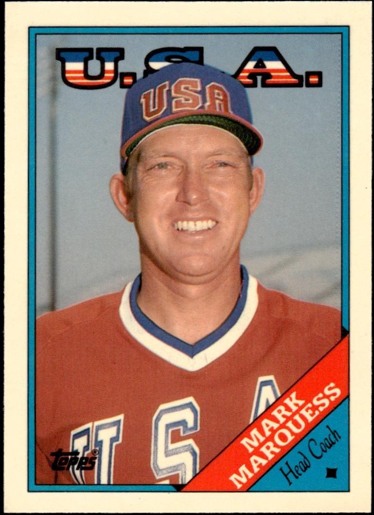 1988 Topps Traded Tiffany Mark Marquess #65T card