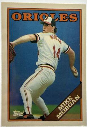 1988 Topps Traded Tiffany Mike Morgan #73T card