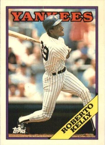1988 Topps Traded Tiffany Roberto Kelly #57T card