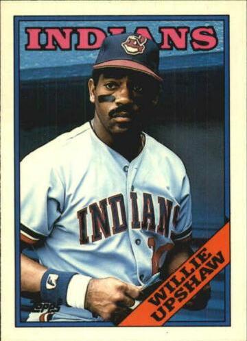 1988 Topps Traded Tiffany Willie Upshaw #123T card