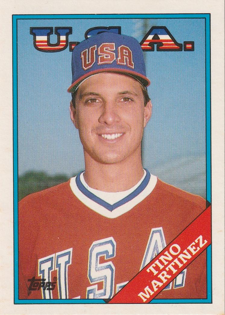 1988 Topps Traded Tino Martinez #66T card