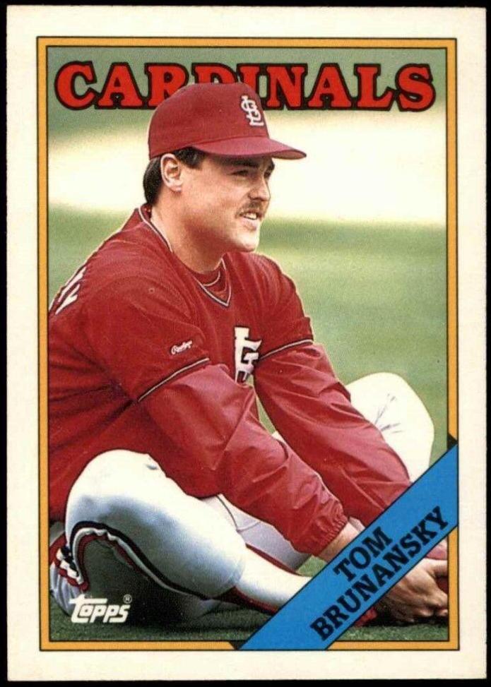1988 Topps Traded Tom Brunansky #20T card
