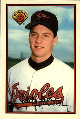 1989 Bowman Tiffany Brady Anderson #18 card
