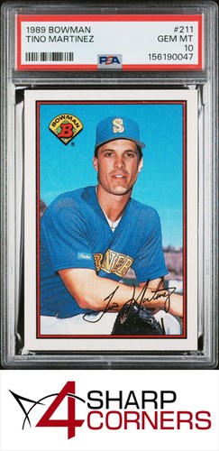 1989 Bowman Tino Martinez #211 card