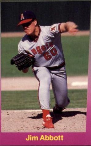 1989 Classic Travel Update II Jim Abbott #151 card