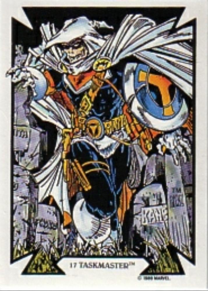 1989 Comic Images Taskmaster #17 card