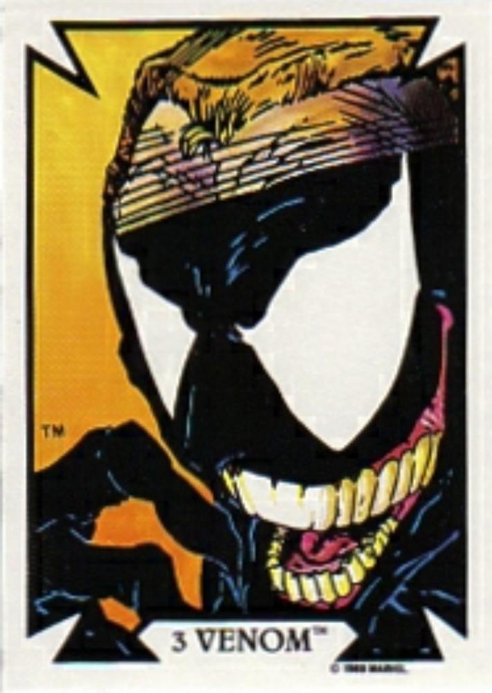 1989 Comic Images Venom #3 card