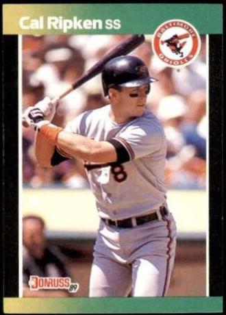1989 Donruss Baseball's Best Cal Ripken Jr. #142 card