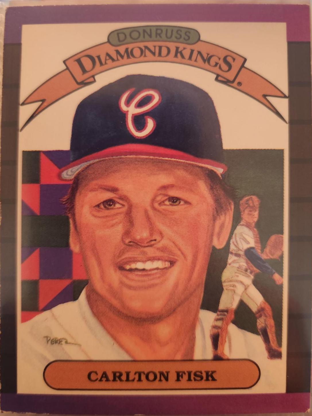 1989 Donruss Carlton Fisk #7 card