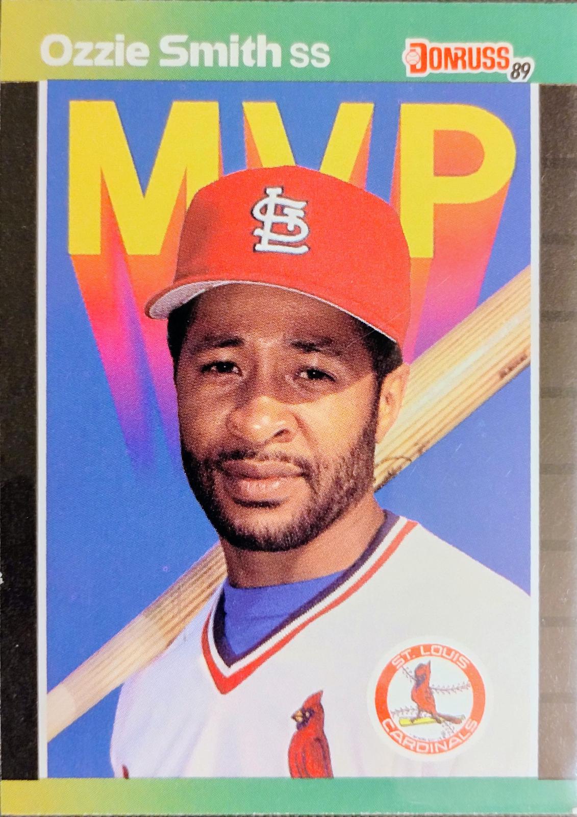 1989 Donruss MVP Ozzie Smith #BC-14 card