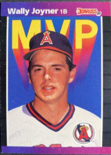 1989 Donruss MVP Wally Joyner #BC-21 card