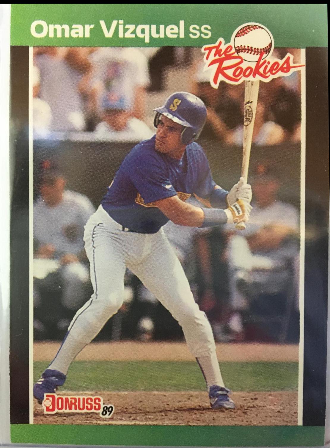 1989 Donruss Rookies Omar Vizquel #53 card