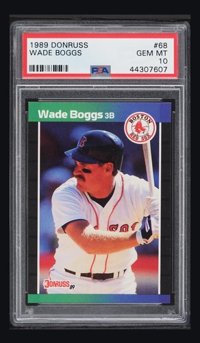 1989 Donruss Wade Boggs #68 card