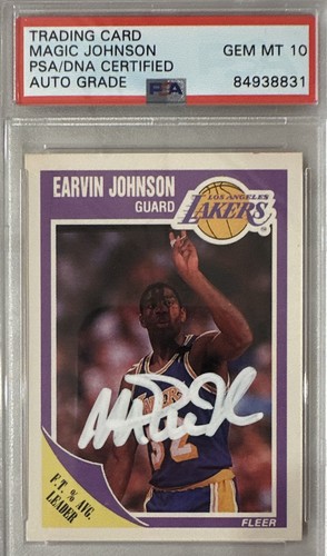1989 Fleer Earvin Johnson #77 card