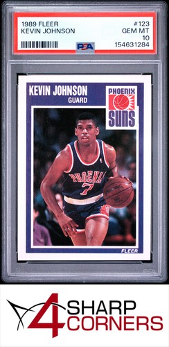 1989 Fleer Kevin Johnson #123 card