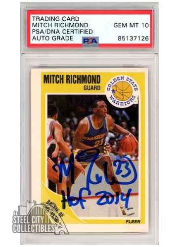 1989 Fleer Mitch Richmond #56 card