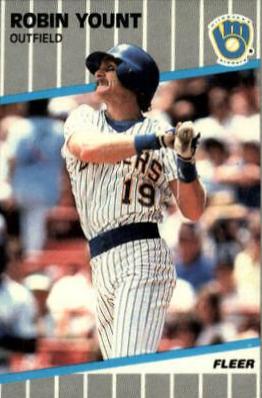 1989 Fleer Robin Yount #200 card