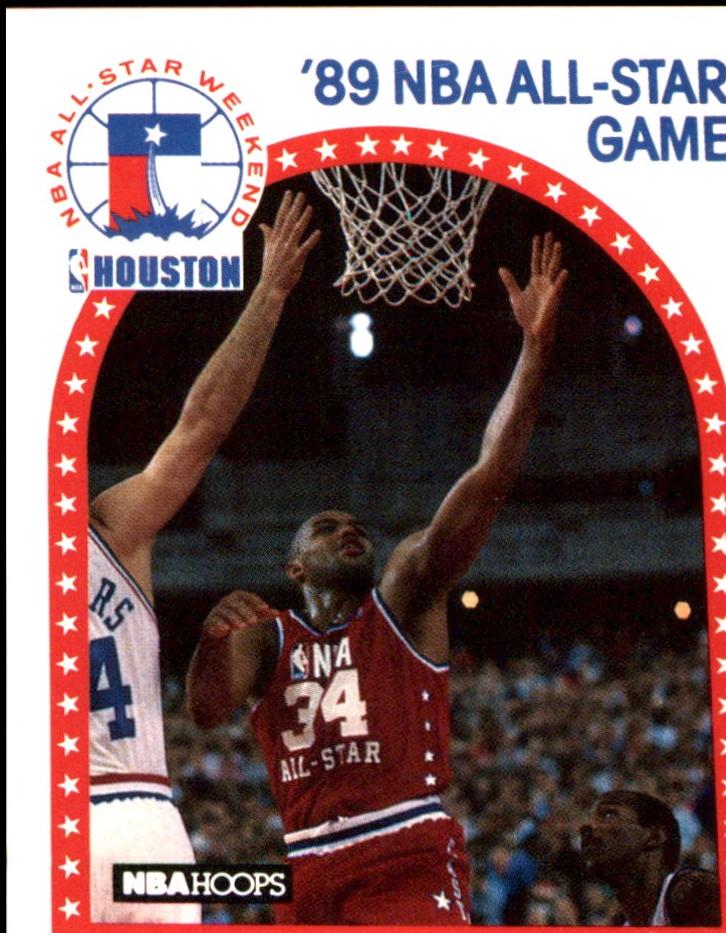 1989 Hoops All-Star Panels Charles Barkley #96 card