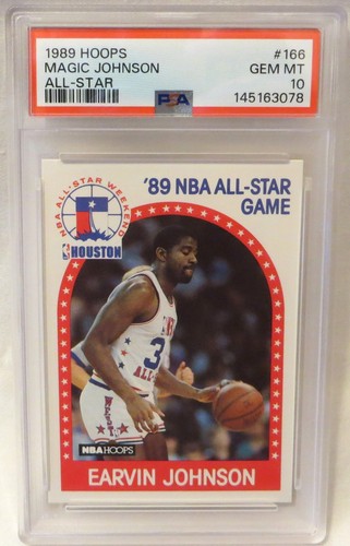 1989 Hoops Earvin Johnson #166 card