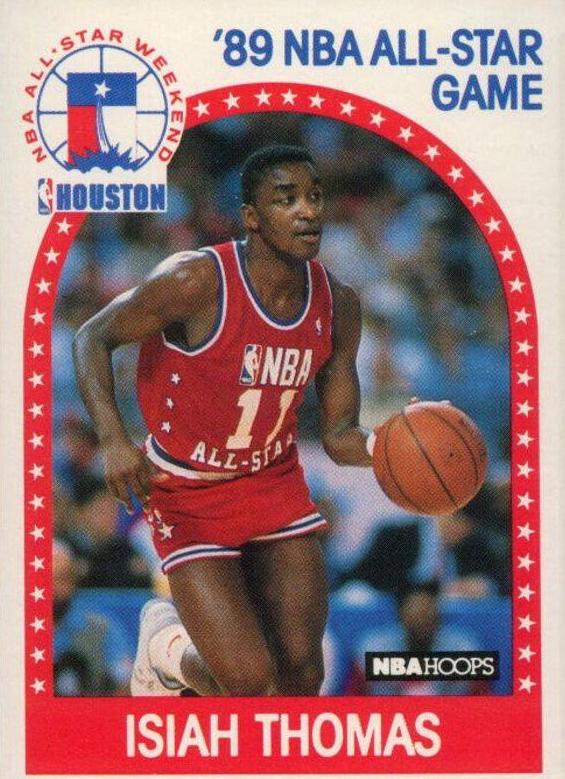 1989 Hoops Isiah Thomas #177 card