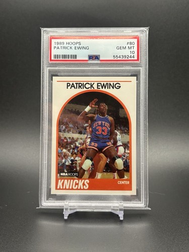 1989 Hoops Patrick Ewing #80 card