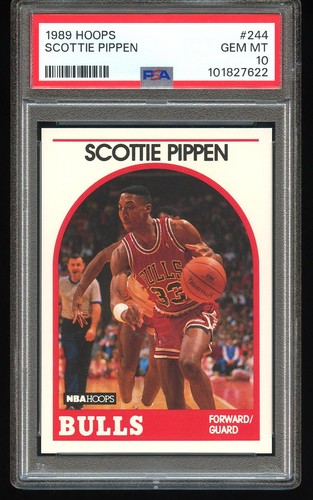 1989 Hoops Scottie Pippen #244 card