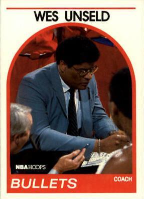 1989 Hoops Wes Unseld #53 card